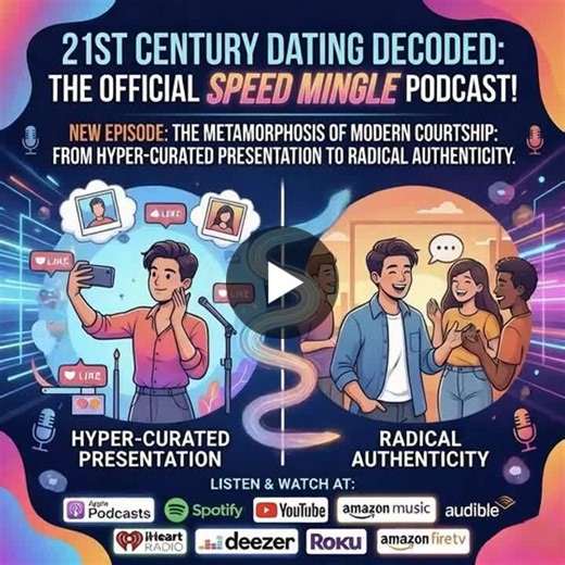 Modern Dating Shift: From Curation to Authenticity | Speed Mingle posted on the topic | LinkedIn