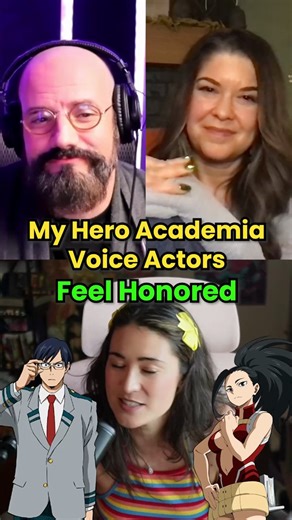 Anime News Network on Instagram: "Class 1-A's Aizawa @cwehkamp, Ida @j_michael_tatum, Momo @colleenclinkenbeard, and Kirishima on the honor of playing these legendary characters #myheroacademia #mha #shotaaizawa #tenyaida #momoyaoyorozu #eijirokirishima Full interview here: https://www.youtube.com/animenewsnetwork"