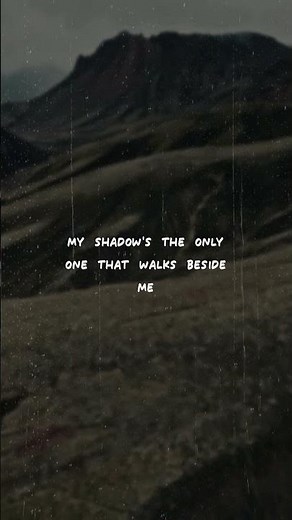 green day - boulevard of broken dreams (lyrics)