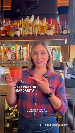 That’s right! We blend fresh watermelon in-house every day 🍉 Our Watermelon Margarita is made with housemade watermelon purée and agave sweet sour, serving up the juiciest taste of summer. Grab it by the glass or share a $25 pitcher during Happy Hour or Weekend Brunch. Tag the marg crew you’re splitting a pitcher with ⬇️ 21 . Drink responsibly. | Lazy Dog Restaurants