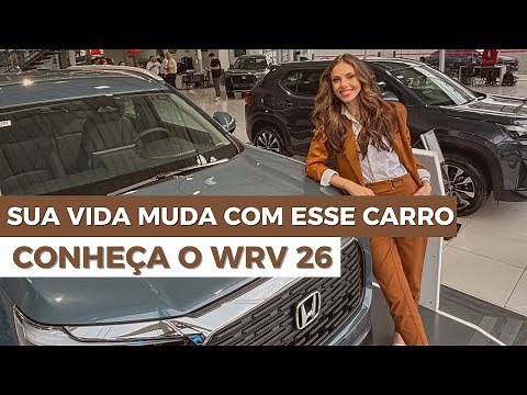 O NOVO Honda WR-V 2026 é o carro PERFEITO para mulheres? Testei e SURPREENDI!