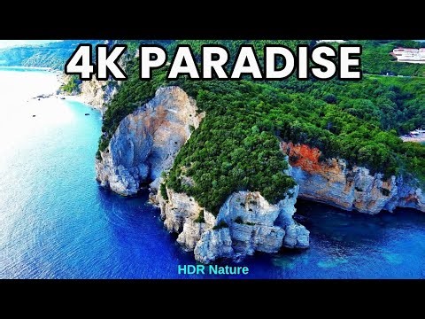 Ultra HD 4K Nature Scenery 🌿 Relaxing Beaches & Mountains (HDR Video)