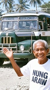 Vintage Saulog Transit Bus, 1960-1970. Reimagined scene inspired by an old photograph. #NoongAraw #LumangBus #fblifestyle | Nung Araw