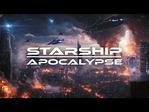 4K Starship Apocalypse Full Length Sci Fi Movie Film, Elon Musk, Space-X, Dragon spacecraft future?