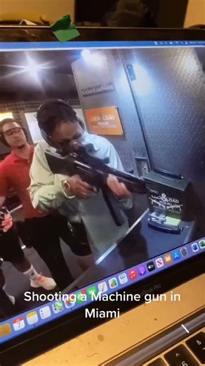 Celebrated my 29th birthday last year shooting Machine guns at #lockandloadmiami #machineguns