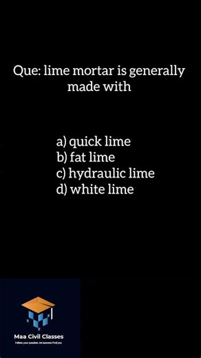 "ESE Civil Engineering PYQ Solved: Building Materials" | Most Searched Questions #shorts