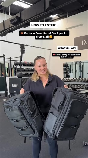 LSKD on Instagram: "Who’s ready to race + win?💥 For the next 4 weeks, every Functional Training Backpack purchased goes into the draw to win a Hyrox entry for you and a friend. 💥 How To Win 1.) Make an Order with the Functional Training Backpack 2.) Go in the draw to win a Hyrox Entry Ticket for you and a friend 3.) Available online and in store. 1 purchase of a Functional Training Backpack 27L or 35L = 1 entry Competition ends Thursday 9th October 2025, 12am AEST (OPEN TO AUS & NZ RESIDENTS O