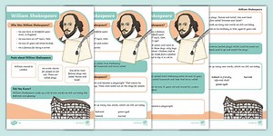 KS1 William Shakespeare Differentiated Fact File