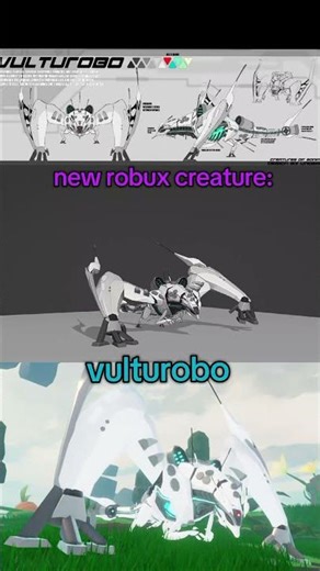 new robux creature vulturobo creatures of sonaria