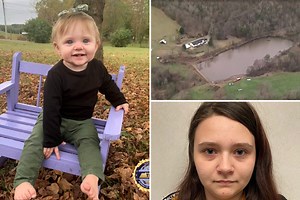 Missing toddler Evelyn Mae Boswell not found in pond as cops ramp up desperate search