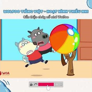 Cẩn thận cháy nổ nhé Wolfoo #cartoon