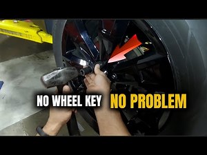 The Best Way to Remove Wheel Lock Without Key . ‪@WrenchingRyan‬