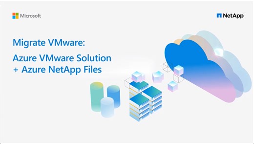 Migrar VMware com a Azure VMware Solution e Azure NetApp Files | NetApp Video