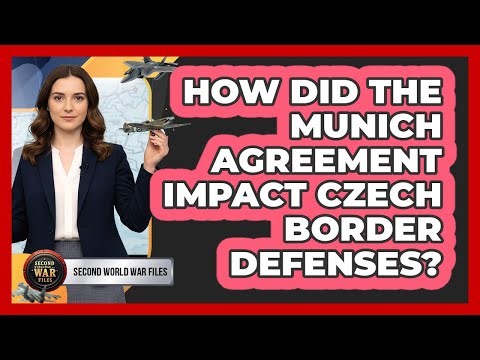 How Did The Munich Agreement Impact Czech Border Defenses?