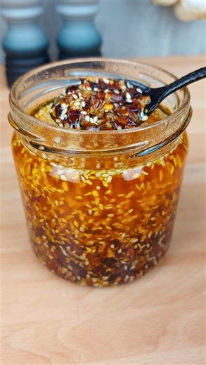6.8K views · 61 reactions | Homemade garlic chilli oil - great for...