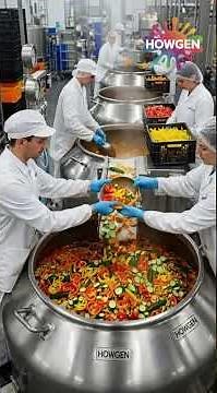 Inside a Pickle Factory – Full Process in 60 Seconds!