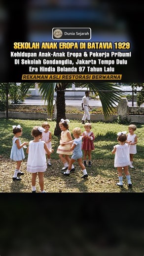 Pekerja Pribumi di Sekolah Eropa Gondangdia Batavia 1929 #sejarahindonesia #hindiabelanda #tempodulu