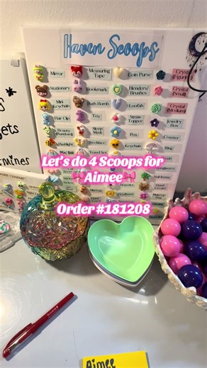 Bold Pink Energy: Aimee's Dazzling Scoop Experience