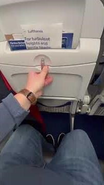 Lufthansa A320 seat review #aviation #travel
