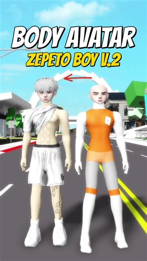 ID BODY ZEPETO BOY V.2 Di Brookhaven #roblox #fyp #brookhaven | Roblox