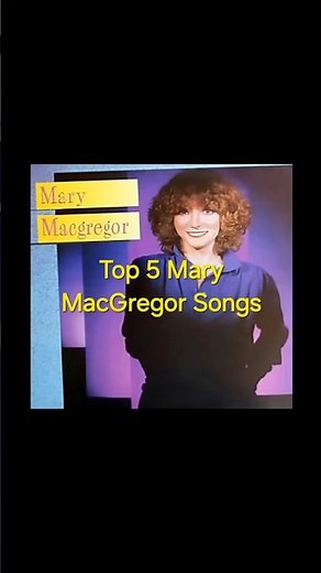 Top 5 Mary MacGregor Songs #softrock #pop #country #folk