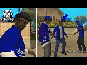 Crips vs SWAT Reuniting The Families Mission in GTA San Andreas! (Real Gangs)
