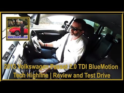 2013 Volkswagen Passat 2.0 TDI BlueMotion Tech Highline | Review and Test Drive