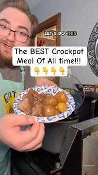 Crockpot Pot Roast And Potatoes…Can it Get Any Better? 😮‍💨 #PotRoast #CrockpotPotRoast