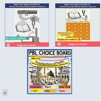 HSS 7.2.3 The Qur’an & the Sunnah | Islamic Beliefs & Daily Life -History Bundle