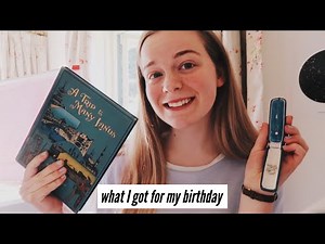What I Got for my Birthday (old fashioned things, vegan foods & glossier)