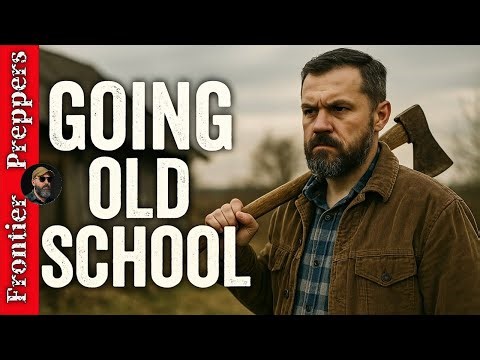 🛑GOING OLD SCHOOL🛑 #prepping #survival #prepared #preppers #preppersupplies