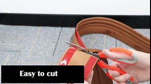 Flexible wall Baseboard Moulding trim,Self Adhesive Peel and Stick Crown Molding 4 Inches(W) x 9.8 Feet(L) Baseboards for Wall Base Cove Base for bathrooms, bedrooms, (‎Mahogany Grain)