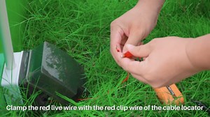 Underground Wire Locator, VXSCAN F04 Cable Locator with Earphone, Buried Wire Locators for Dog Fence Cables, Wire Locator Electrical for Detecting Cable Breaks, Irrigation Control Wires