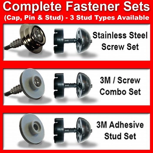 Extra EZ Snap™ Complete Sets (Studs, Caps & Pins) | EZ Snap®