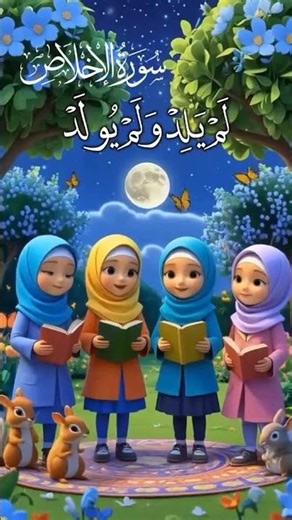 sorat ikhlas quran recitation | kulu wallahu ahad #islamicvideo