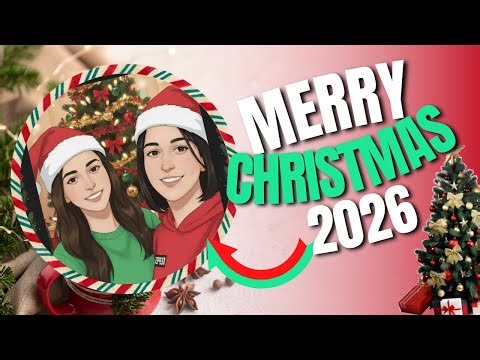 Create a Magical Moving Christmas Postcard!