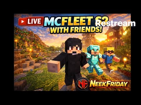 🔴 LIVE | Minecraft MCFLEET Server with @Flicklive 💎