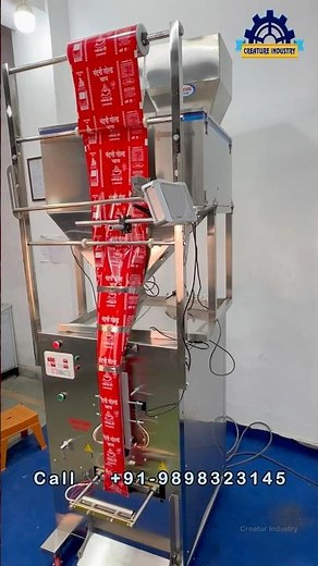 Two Chamber Tea Packing Machine | Double-Head Packing Machine | Chai Patti Packaging +91-9898323145