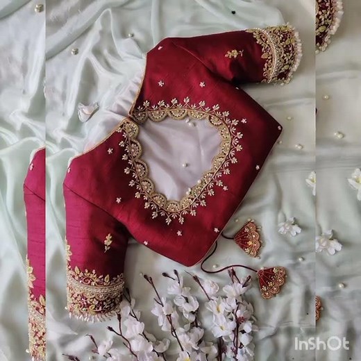 Bridal Latest Trending Wedding Blouse Design 💯 Bridal Blouse Designer Design...