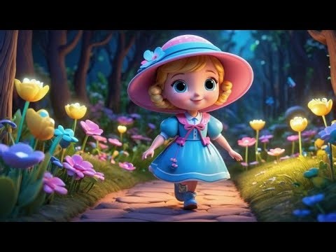 Little Bo Peep Goes to Fairy Town | English Nursery Rhyme | Kids Songs | Baby Music