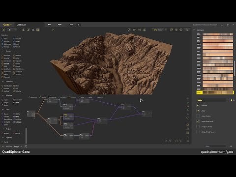 A 9-minute introduction to color production in Gaea