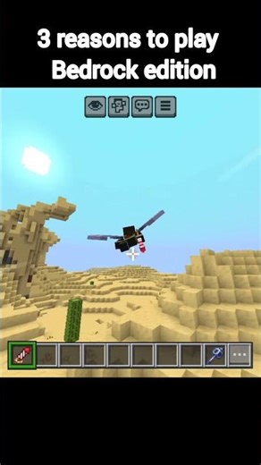 Minecraft Bedrock vs Java 🤜🤛 - Best Bedrock Edition PVP & Survival Shorts!