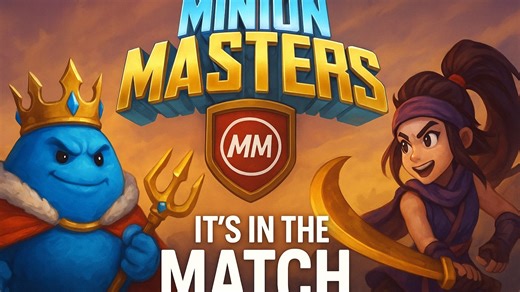 随从大师 Minion Masters 整活摇晃 再打几盘控制 新月份的兑换码到了新人M