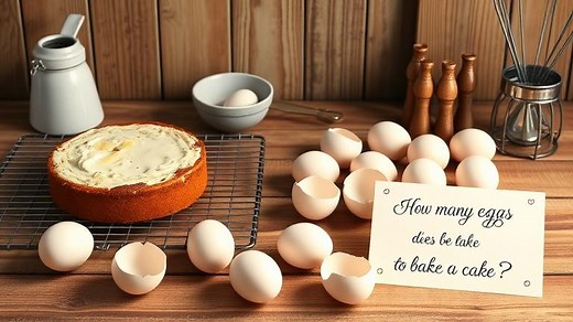how many eggs does it take to bake a cake? - Test Food Kitchen
