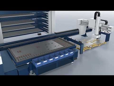 TRUMPF SORTMASTER Automated Parts Removal Machine
