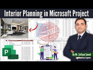 Complete Interior Planning in Microsoft Projects