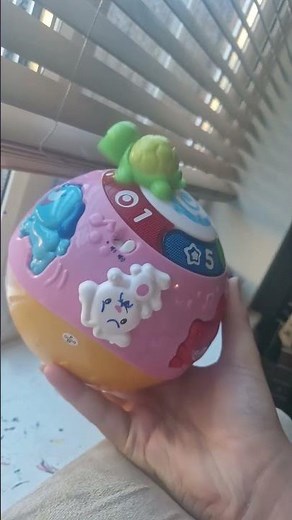 Pink VTech Crawl and Learn Bright Lights Ball (Loud Motor)