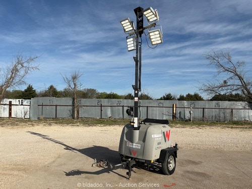 2021 Wacker Neuson LTV4K 23' Towable Light Tower Generator Kubota Diesel bidadoo | eBay