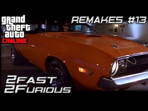 2 Fast 2 Furious Remake - Darden's 1970 Dodge Challenger R/T (GTA Online Gauntlet Classic Build)