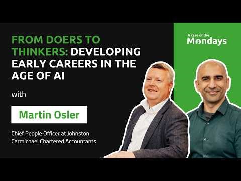 S2E13 From Doers to Thinkers: Developing Early Careers in the Age of AI